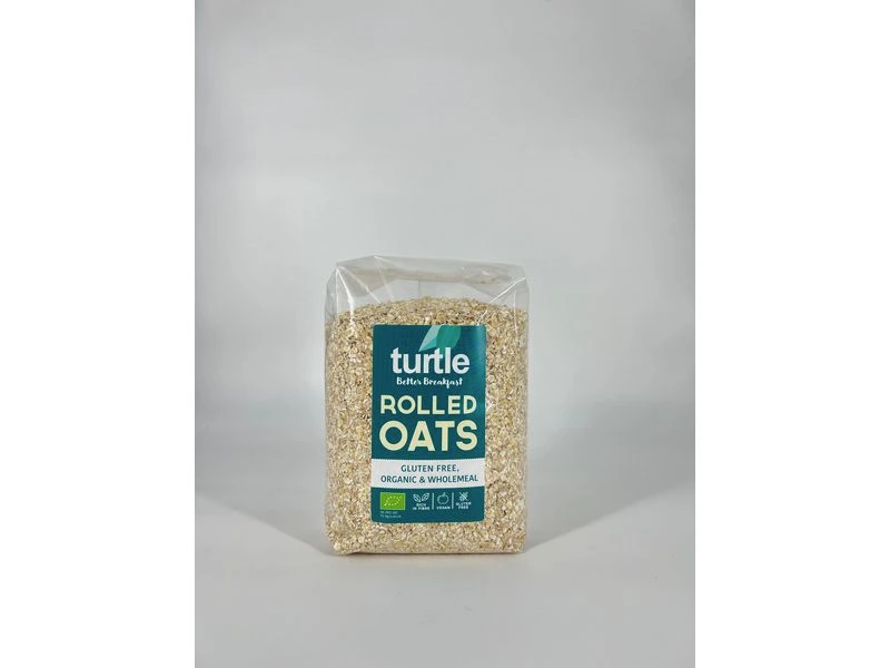 [85853] TURTLE Flocons d'avoine 1kg Sans gluten