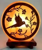 Lampe de Sel Oiseau Seul 5KG
