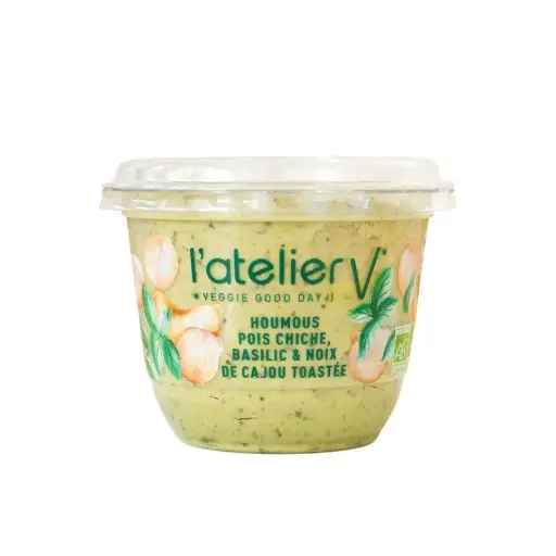 ATEL V Houmous pois chiche/cajou 150g