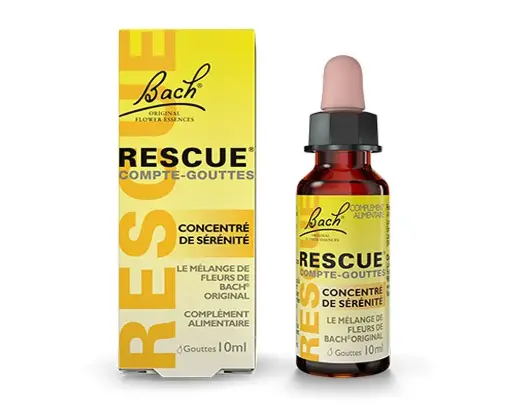 BACH Rescue remède d'urgence 10ml
