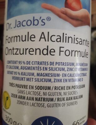 Formule Alcalinisante du Dr Jacob