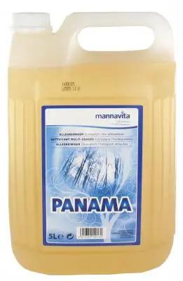 Mannavita - Panama Nettoyant Multi-usages Biodégradable 5 Litres (Bidon)